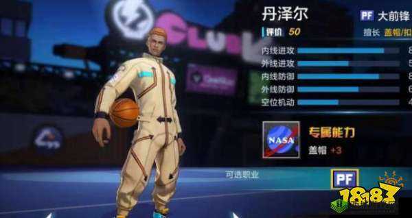 热血街篮 PF 丹泽尔:称霸街头的强力中锋