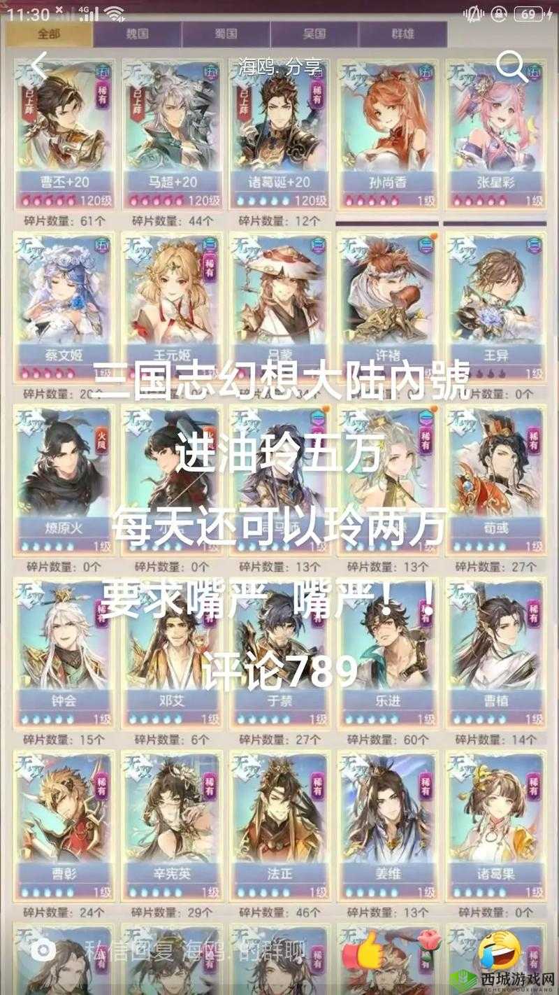 国志幻想大陆礼包码2024兑换攻略:最新兑换码合集全览