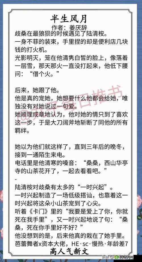 渣女撩汉系统 NPC:魅力撩汉进行时