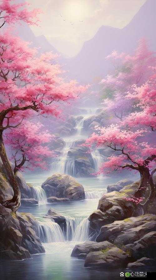 桃花洞口已是溪水潺潺如诗如画:那如梦幻般的绝美之景
